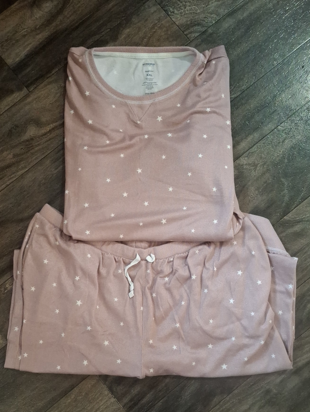 Sonoma Pink Star Sleep Top